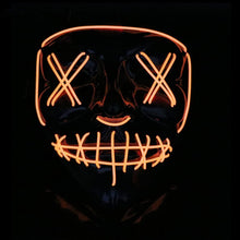 Load image into Gallery viewer, Halloween Led Purge Mask