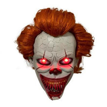 Load image into Gallery viewer, LED Halloween Pennywise Mask